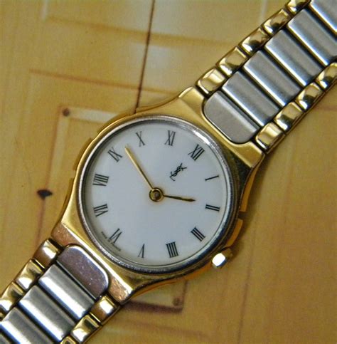 yves saint laurent watch mens|vintage YSL watches.